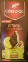 Citron Zestes de Citron Noir
