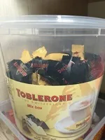 Toblerone Mini's Melk, Puur en Wit Chocolade