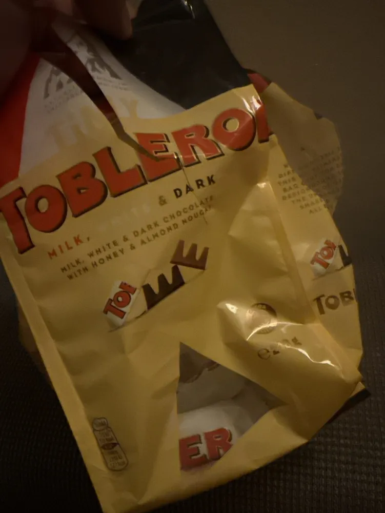 Tiny Toblerone Milk, White & Dark