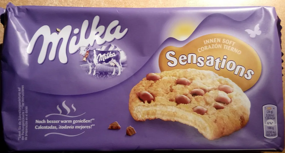 Milka Cookies Sensations Innen Soft