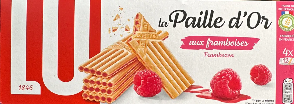 La Paille d'Or aux framboises