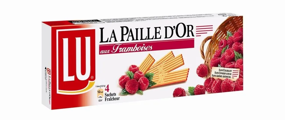 La Paille d'Or Gaufrette aux framboises