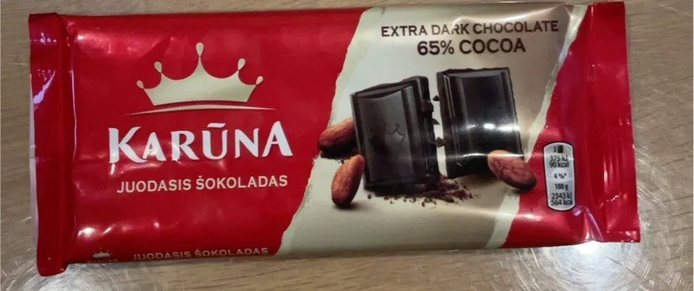 Extra Dark Chocolate 65% Cocoa