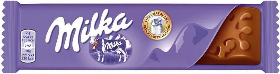 Mini Tablette Chocolat au lait du pays Alpin