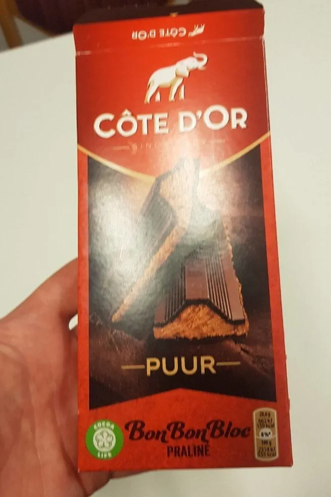 Cote Dor puur praline