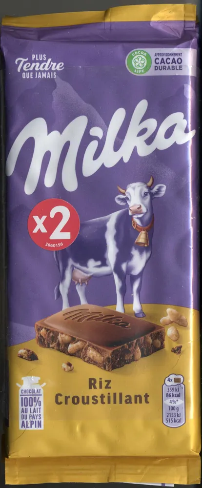 LT2X100G RIZ MILKA