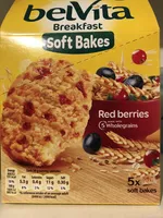 Belvita Breakfast Soft Bakes, Red Berries