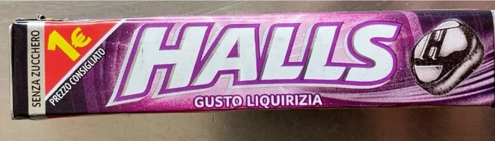 Halls gusto liquirizia