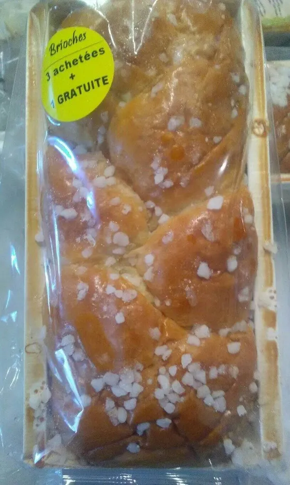Brioche tressee pur beurre