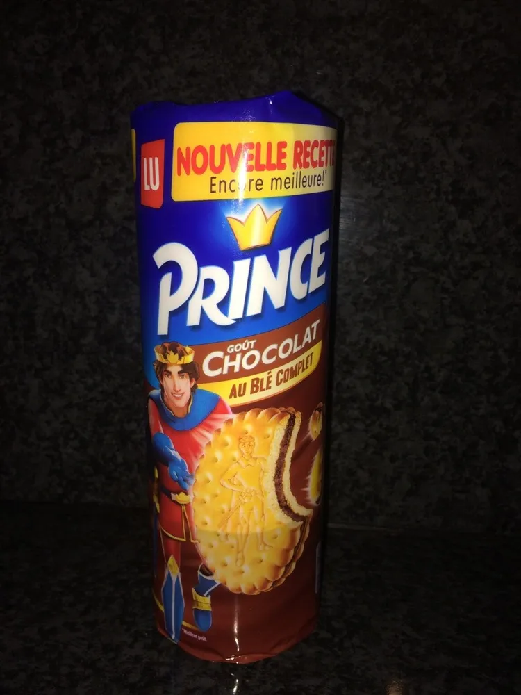 Biscuits goût chocolat/lait choco au blé complet Prince