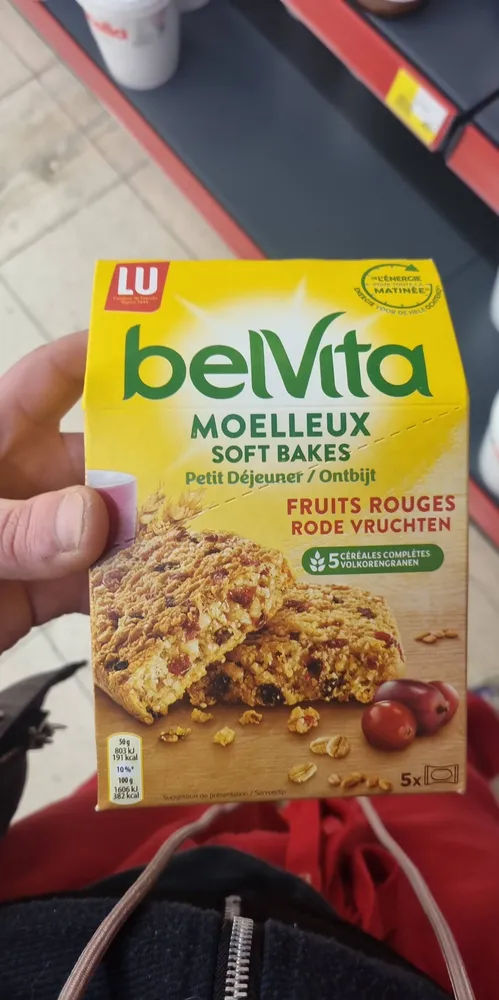Moelleux Soft Bakes Petit Déjeuner Fruits Rouges
