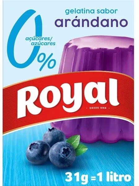 Gelatina sabor Arándano