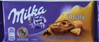 Melty Caramel fudge, morceaux de biscuits, pépites de chocolat