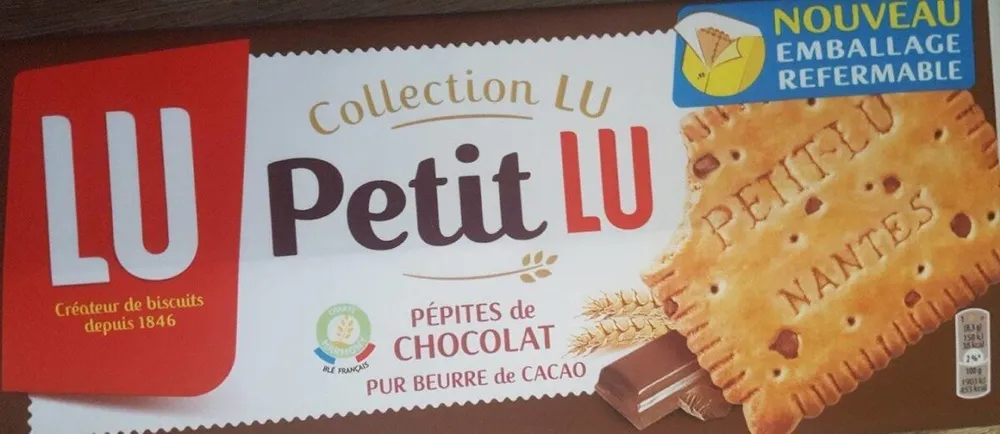 Petit Lu (Pépites de chocolat, pur beurre de cacao)
