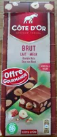 Chocolat brut lait double noix
