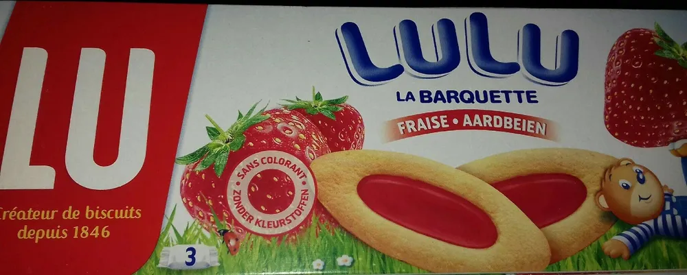 Lulu La Barquette Fraise