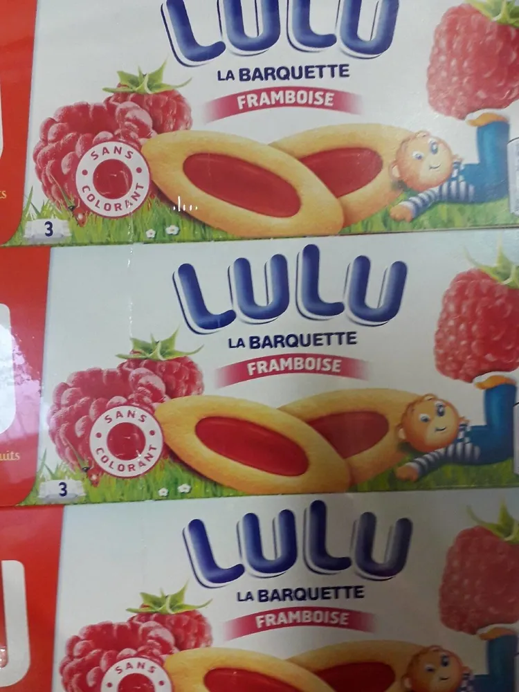 Lulu barquette framboise