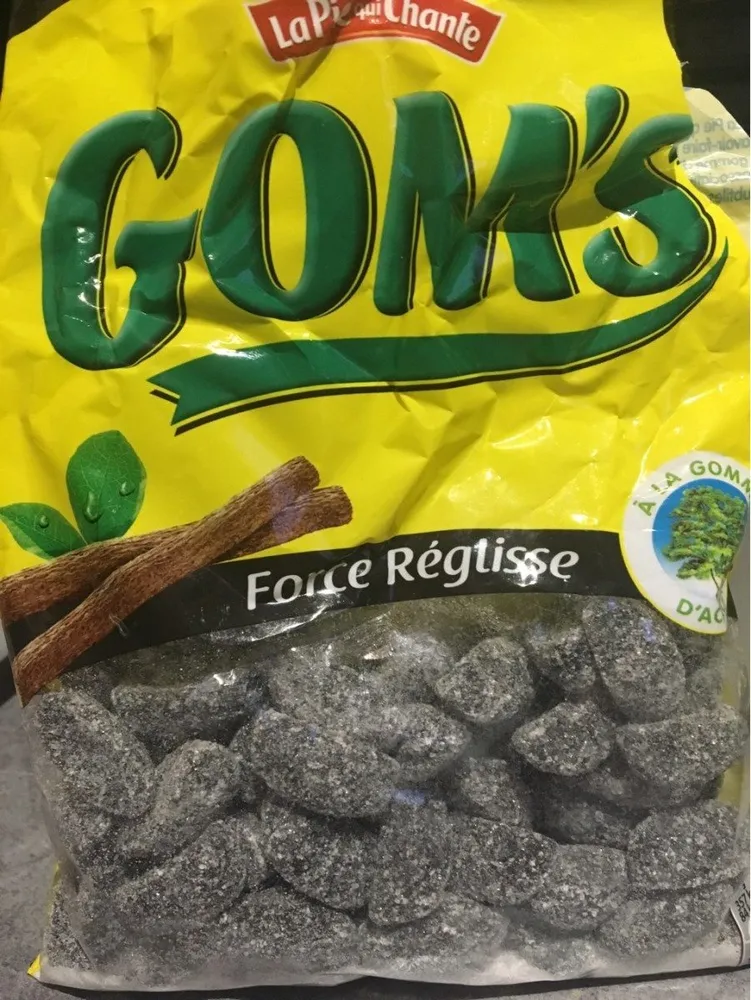 La Pie qui Chante Bonbon gom's reglisse sachet de 265 g