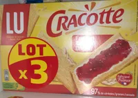 Cracotte - Tartines craquantes au froment enrichies en fer