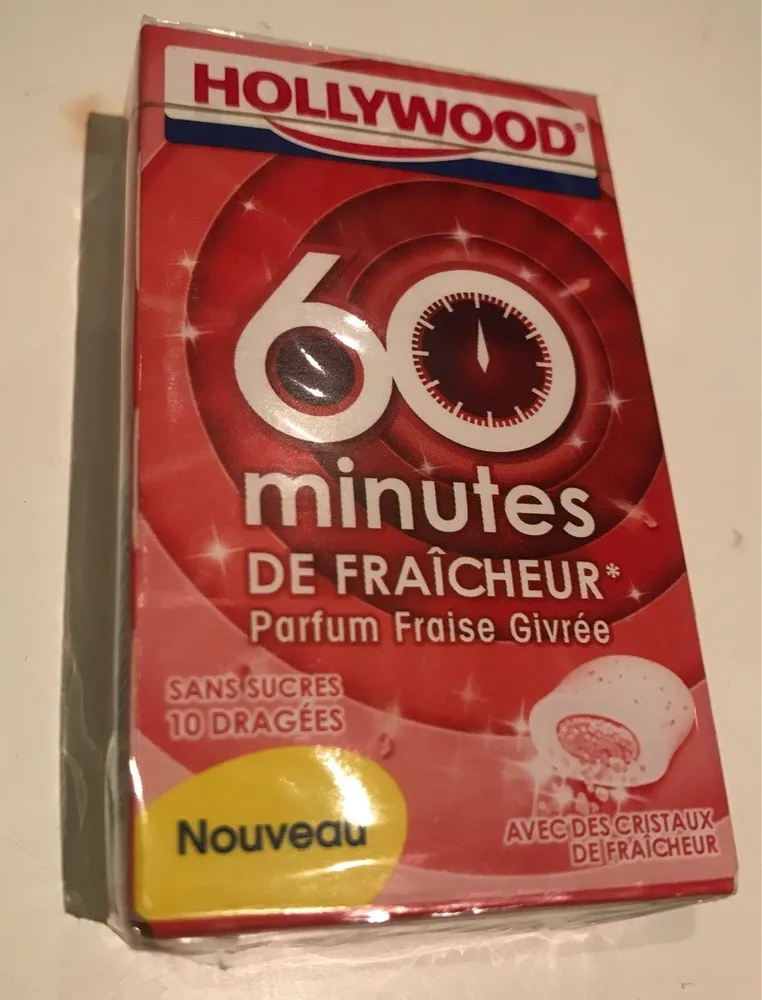 60 Minutes de Fraicheur Parfum Fraise Givrée