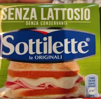 Sottilette senza lattosio