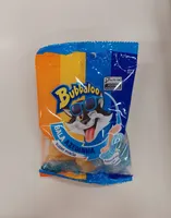 Bala Citric Blueberry Rabinho De Gato Bubbaloo Pacote 82,5g