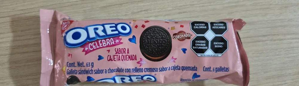 Oreo cajeta