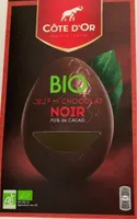 Oeuf au chocolat noir