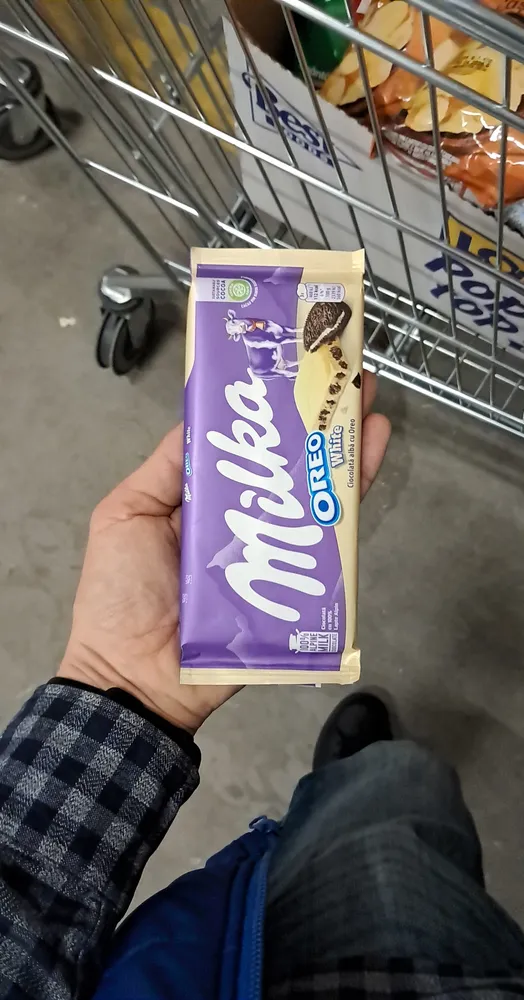 Milka Oreo White