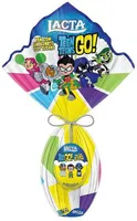 Ovo De Páscoa Ao Leite Teen Titans Go Lacta 166g Vem Com Boneco