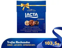 Trufa De Chocolate Sortida Lacta Caixa 103,5g 9 Unidades