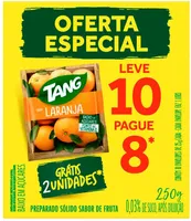 Refresco Em Pó Laranja Tang Caixa 250g 10 Unidades