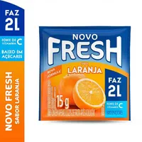 Refresco Em Pó Laranja Fresh Pacote 15g