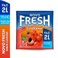 Refresco Em Pó Guaraná Fresh Pacote 15g