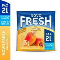 Refresco Em Pó Caju Fresh Pacote 15g