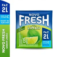 Refresco Em Pó Limão Fresh Pacote 15g