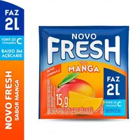 Refresco Em Pó Manga Fresh Pacote 15g