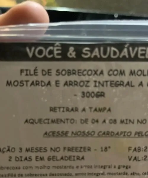 Filé Sobrecoxa com Molho Mostarda