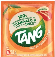 Refresco Em Pó Tangerina Tang Pacote 18g