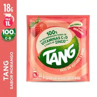 Refresco Em Pó Morango Tang Pacote 18g