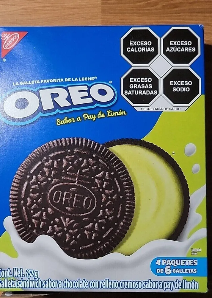 Oreo sabor a pay de limon