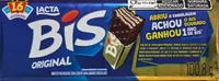 Wafer recheado com cobertura sabor chocolate