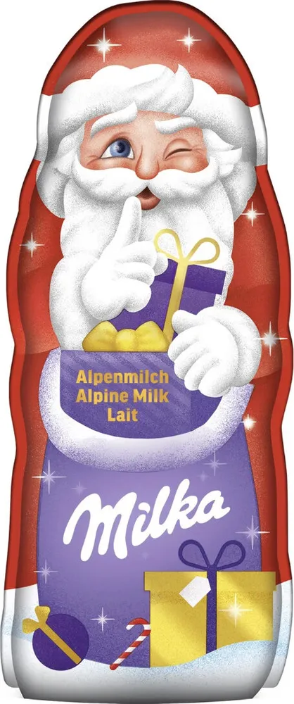 Milka Weihnachtsmann - Alpenmilch