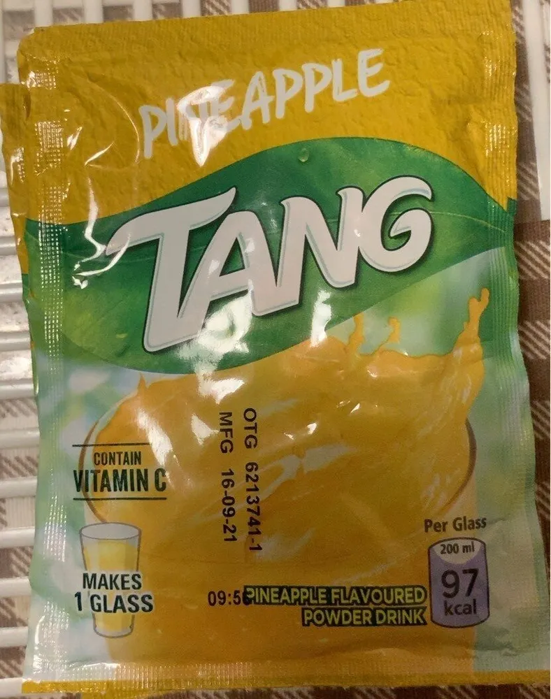 Pineapple flavoured powder drink