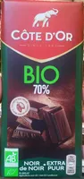 Chocolat noir extra 70%