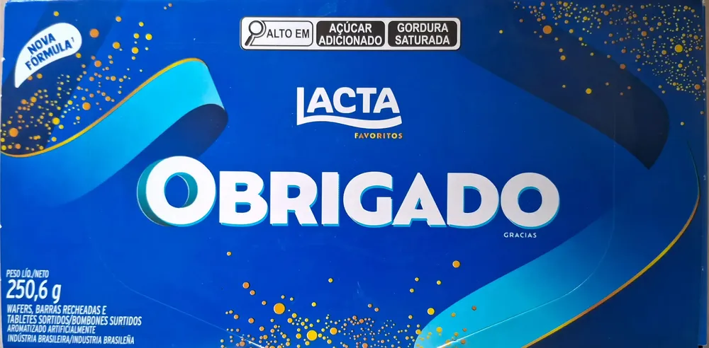 Wafers, barras recheadas e tabletes sortidos