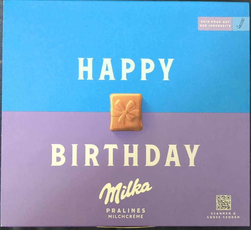 Milka Pralines Milchcreme