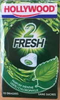 2 fresh menthe verte chlorophylle