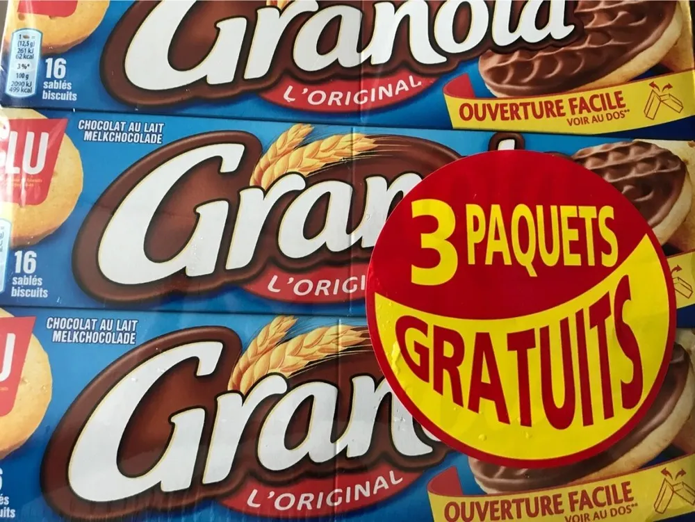 Granola Biscuits sablés L'Original chocolat au lait