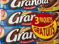 Granola Biscuits sablés L'Original chocolat au lait